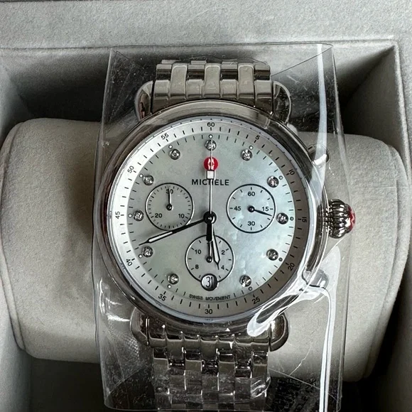 - NWT Women's CSX Diamond Embellished Bracelet Watch, 38mm - Picture 1 of 13